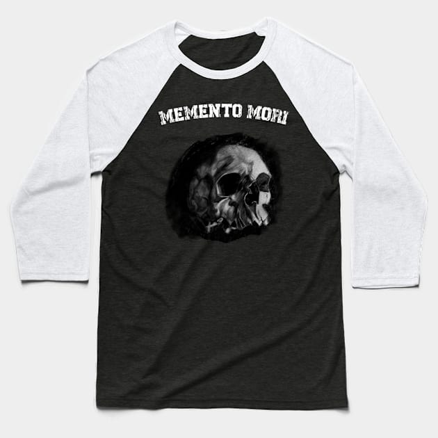 Memento mori Baseball T-Shirt by kohtart